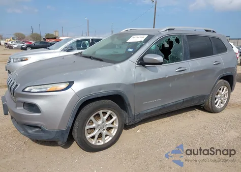 2015 Jeep Cherokee Latitude из США, поврежденный, VIN 1C4PJLCB7FW781552